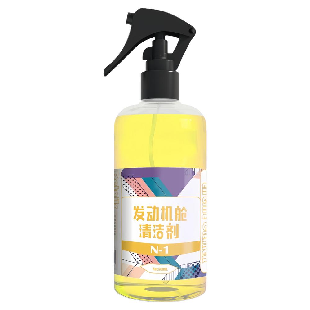 

Очиститель и обезжириватель двигателя 500 мл Обезжириватель двигателя спрей Автомобильный обезжириватель двигателя Очиститель двигателя для автомобилей Обезжириватель двигателя
