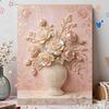 Kit Pittura Perle Fatto a Mano Rose Eleganti Fai da Te Tela Pittorica 3D con Perline Decorazione Creativa per la Casa Tempo Libero Regalo