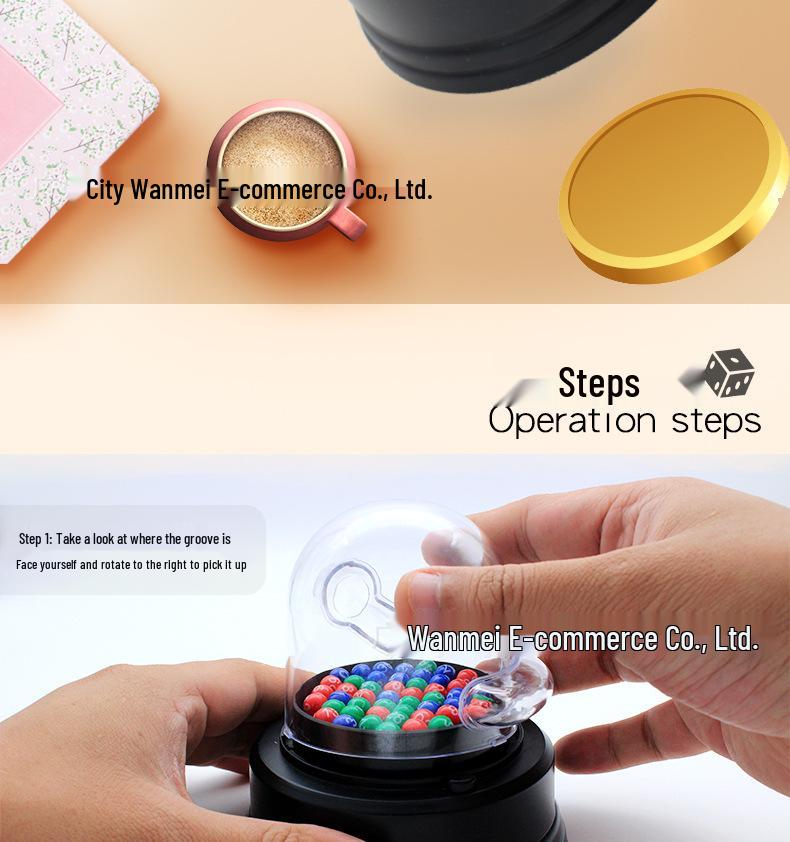 Electric Lucky Shake Machine: Lottery Number Selector - 3 Models Available