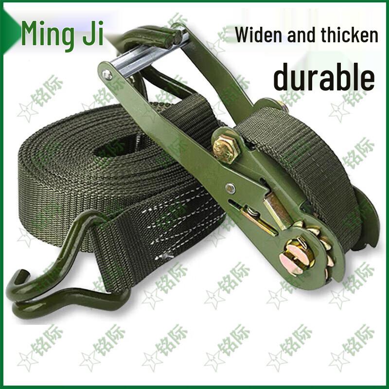 Mingji Heavy-Duty Cargo Ratchet Strap