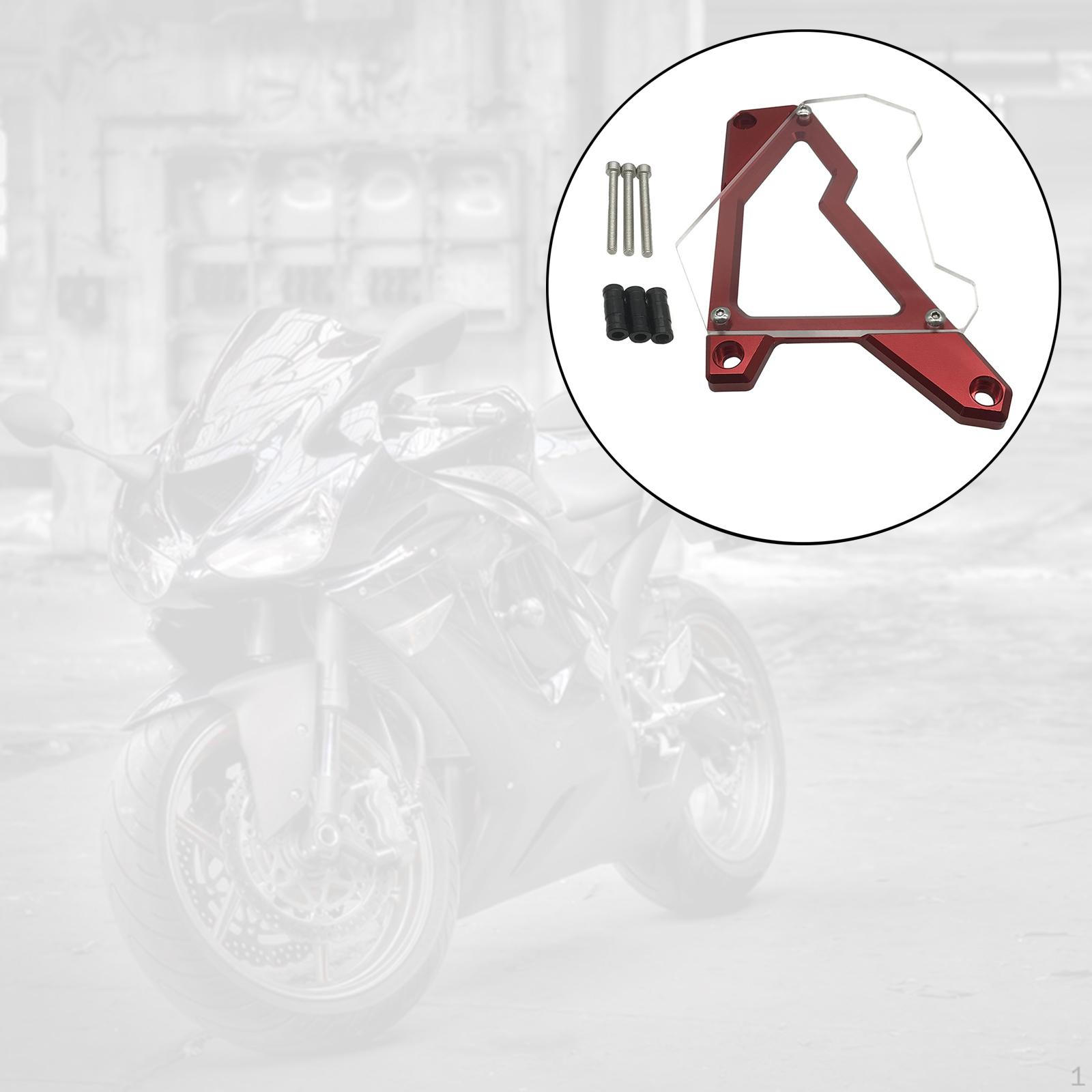 Front Sprocket Cover Chainring 09- 2012, 2014-2017 красный