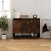VidaXL Buffet Smoked Oak 97 X 31 X 75 Cm Chipboard