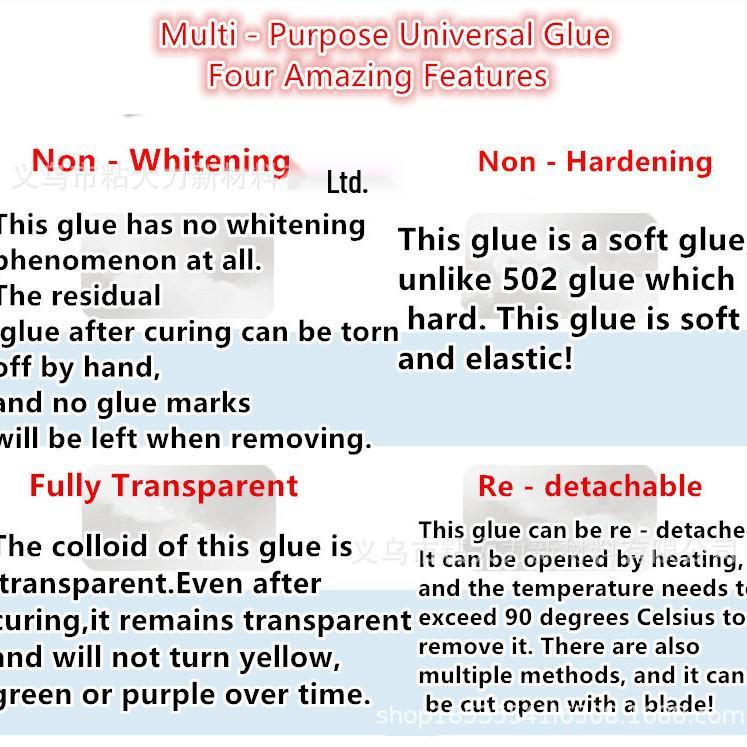 B7000 Rhinestone Jewelry Repair Glue for Hair Clips 3ml Adhesive