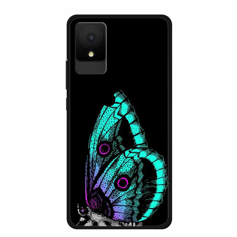 For TCL 501 Case Luxury TPU Soft Silicone Back Cover Phone Cases for TCL501 6 Inches T433D Protective New Bumper Lovely Funda