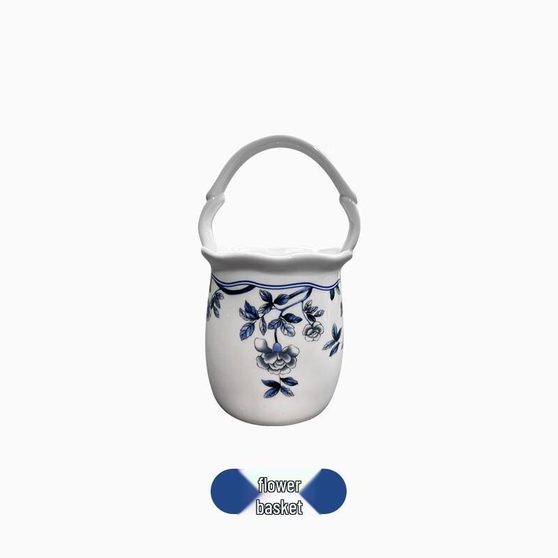 Chuyi Qi Chinese Blue and White Peacock Bone China Dinnerware Set