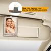 Yousheng Sun Visor Photo Frame Car Picture Holder Car Visor Clip Personalized Car Interior Decoration Family Photos Gifts