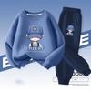 Autumn Baby Boy Clothes Fashion Printed T-shirts and Pants 2 Pieces Set Children Girls Casual Top Bottom Outfits Tracksuits