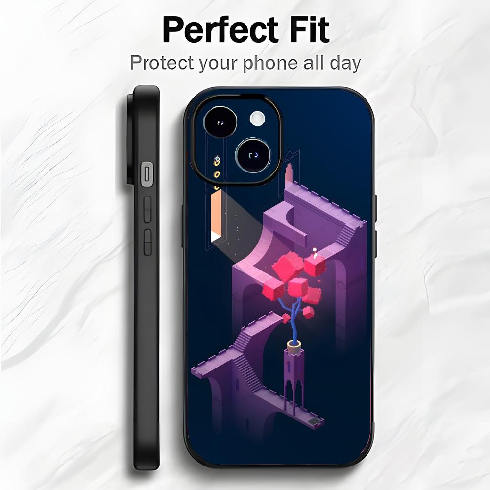 

Games M-Monument Valley 3 Phone Case Phone Case Soft Packaging Lightweight For iPhone17 16 15 14 13ProMax iphone17air