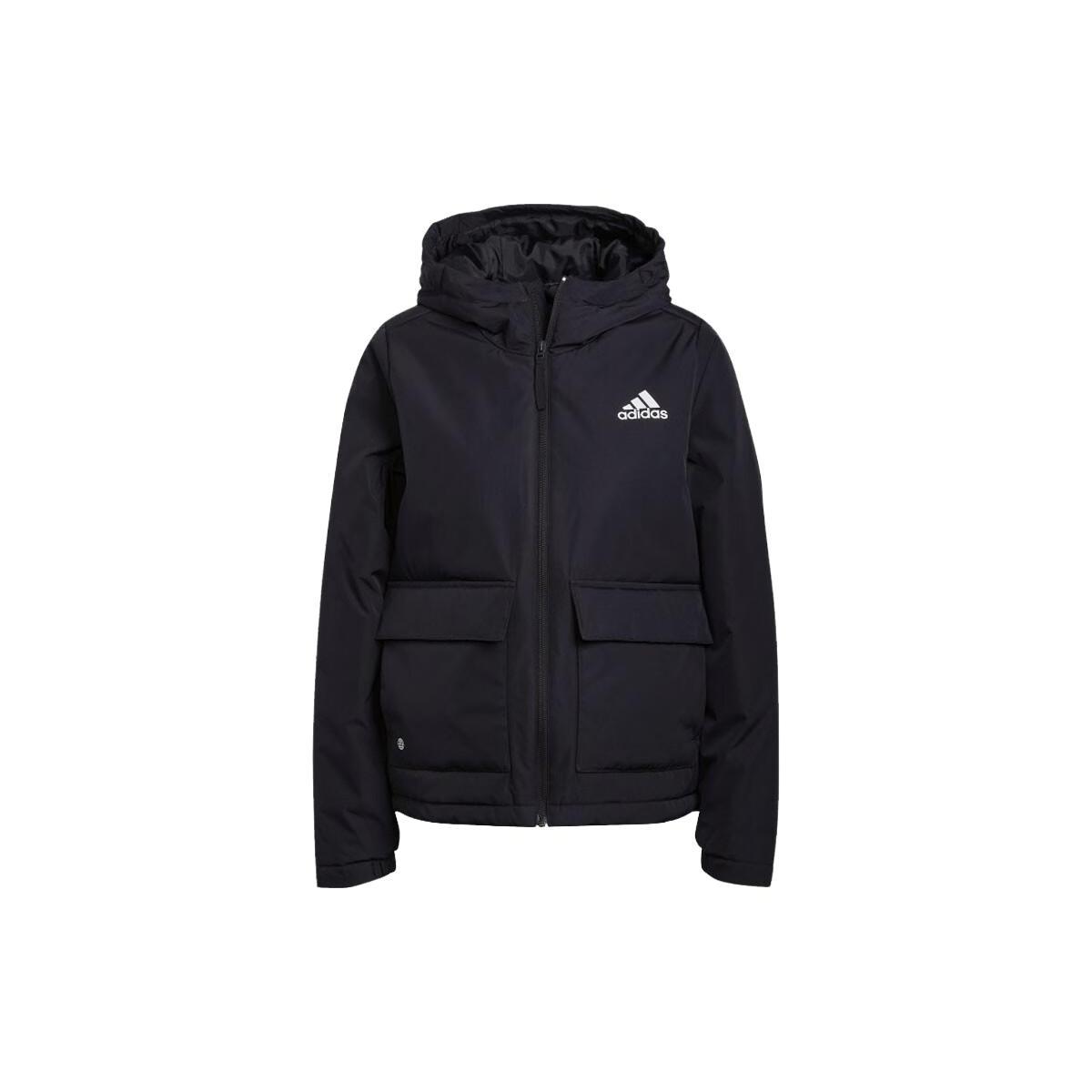 (WMNS) adidas BSC Sturdy Hooded Jacket Black Women s H65753 S