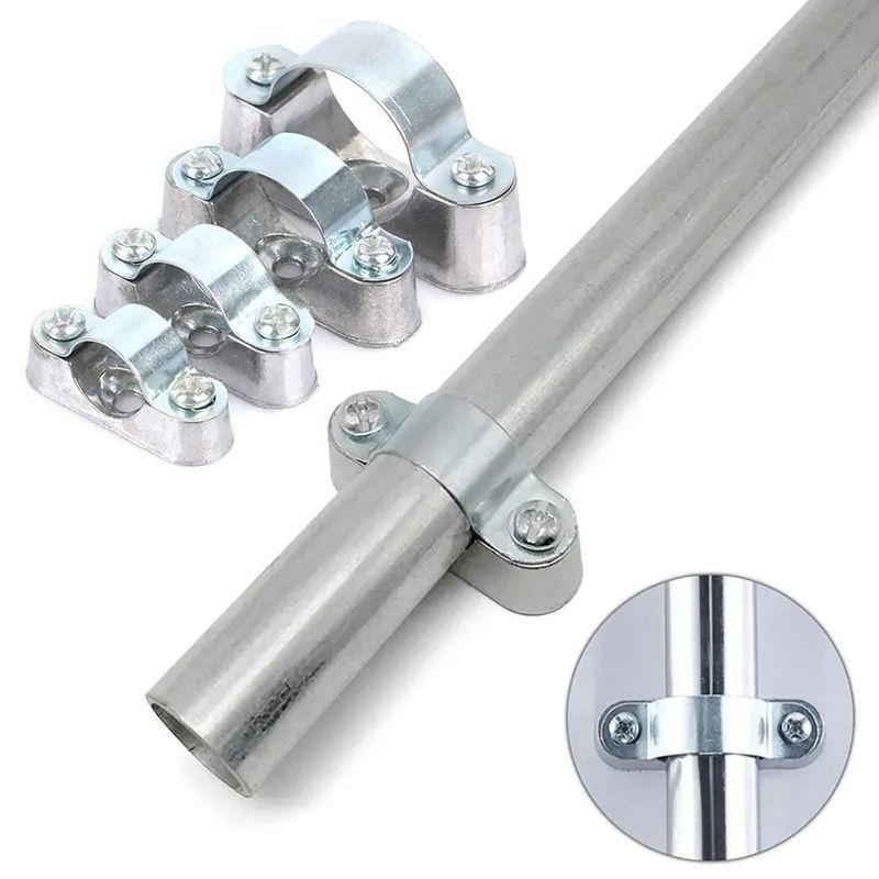 

16/20/25/32mm Off-Wall Code Saddle Card Pipe Clamp Durable Stainless Steel Fixed Clip Fastener High Quality Home Hardware Stainless Steel 16mm