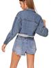 European Women's Short Denim Jacket - Spring Style