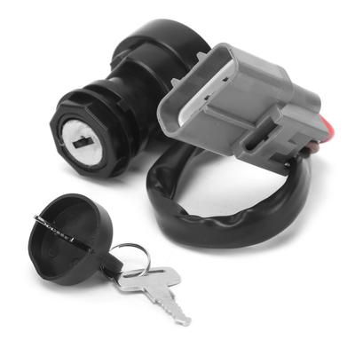 Ignition Lock Switch 3 Wire with 2 Keys Replacement for YAMAHA ATV BIG BEAR 400 YFM400 4x4 2009?2012