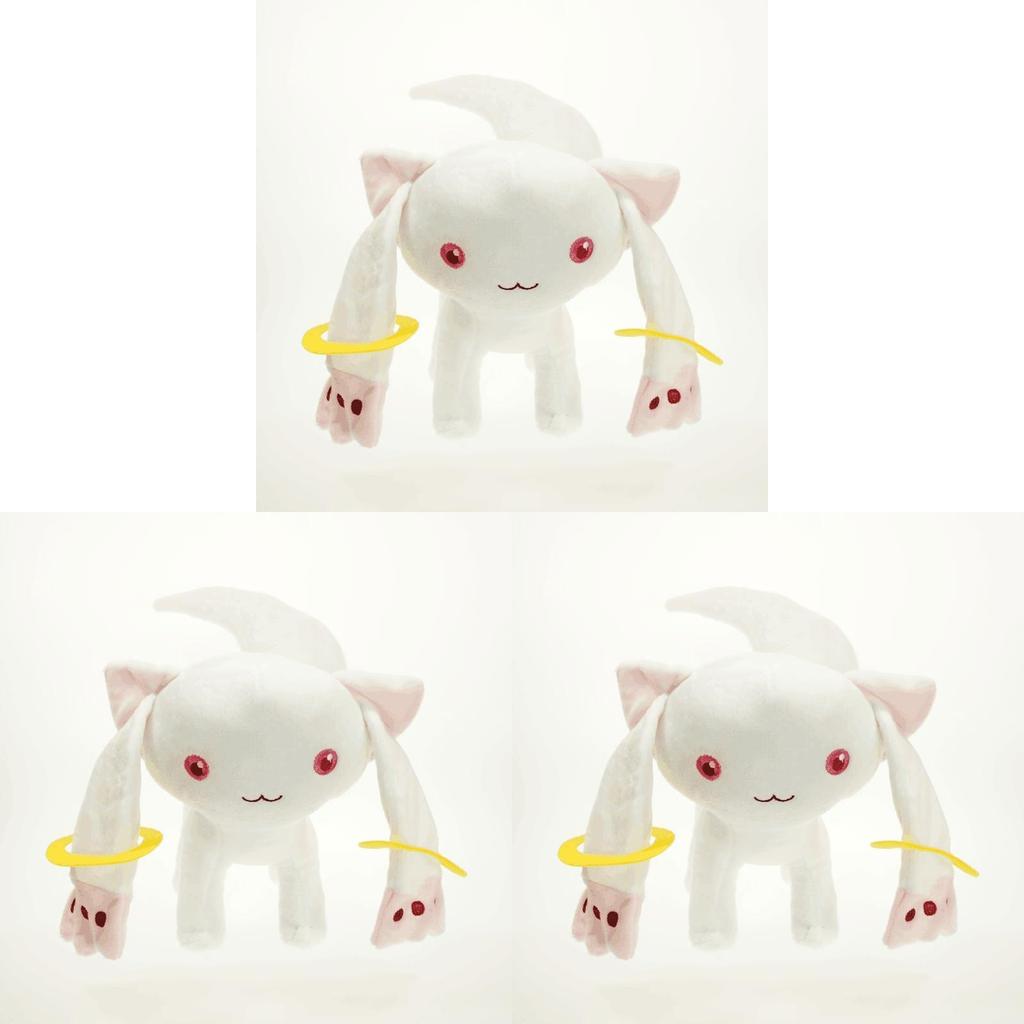 Cute And Soft Anime Magi Madoka Kyubey Plush Toy For Kids And Cosplay Lovers