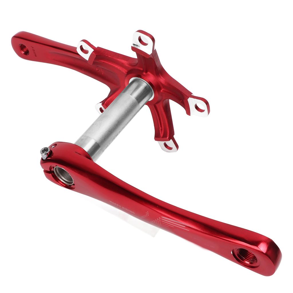 VIARON Kolo Kliková paže Hliníková slitina 130mm BCD Skládací silniční kolo Dutý středové složení KlikyČervená