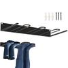 Wall Hanging Long Boots Holder Rack Space Saving Metal Wall Mount Shoes Rack Dust-Proof Short Boots Storage Boot Wall Rack