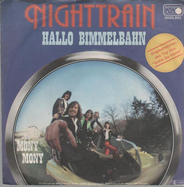 

7-дюймовая пластинка NIGHTTRAIN Hallo Bimmelbahn 0030203 Metronome 1979 Германия Поп Б/у