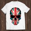 British Flag Skull Mens Kids T Shirt England UK Union Jack Queen Jubilee London Punk Cool Gift Tee C207