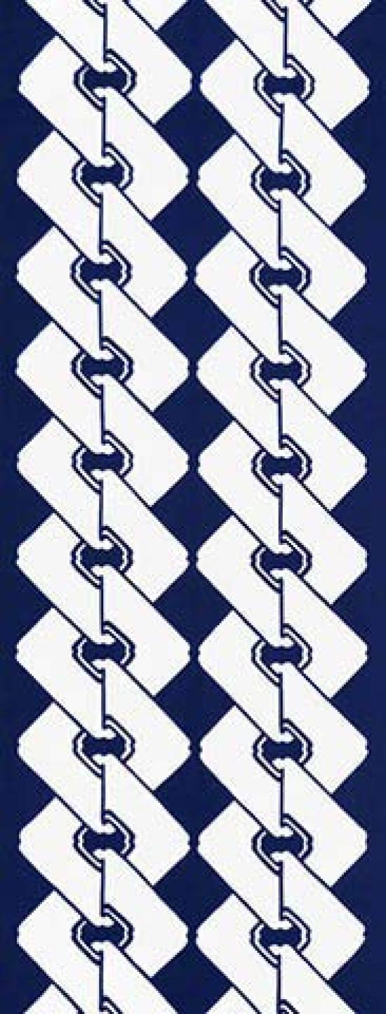 

Edoten Todaya Shoten Hand Towel Yoshiwara Tsunagi 706 Pear-dyed (Large)