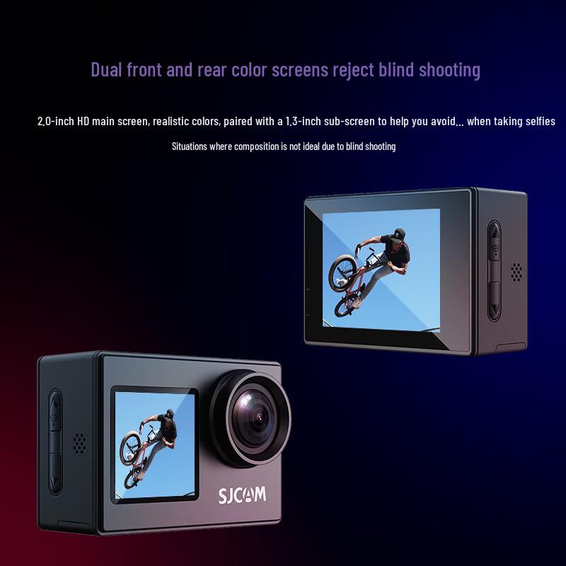 SJCAM SJ4000 Dual Screen 4K Action Camera (CN version)