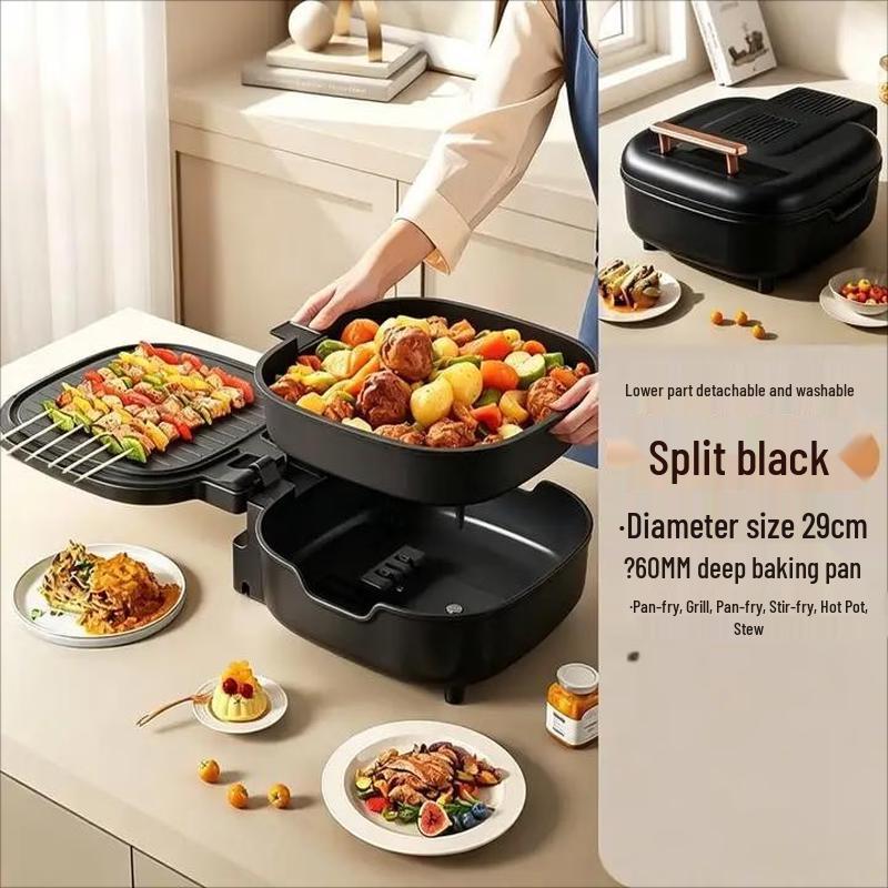 Wutuo Detachable Deep Electric Griddle