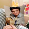 Housse de coussin Elvis Presley Pouces Décoration Ferme Housses de coussin décoratives pour canapé