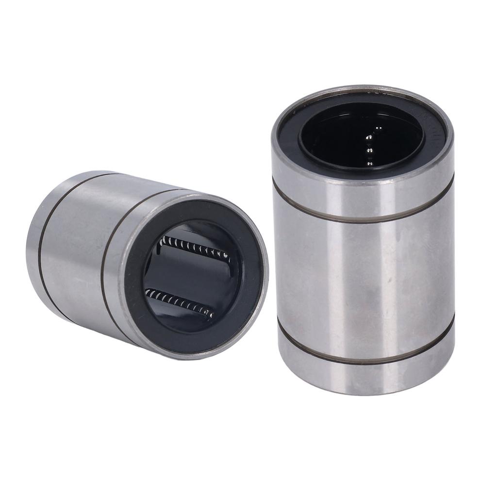 2Pcs Linear Motion Bearing Ball 30mm Bore 45mm OD 64mm Long for CNC Machine LM30UU