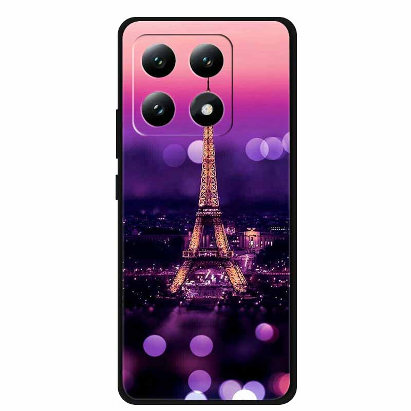 For Xiaomi 14T Pro 5G Case Cartoon Silicone TPU Soft Cases for Xiaomi 14T 5G Protector Covers Mi 14T 6.67'' Bumper Shells Capa14