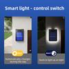 Folding Induction Solar Light with Motion Sensor for Garden Garage Patio Backyard Lighting Modern Outdoor Path Lights Wall Lamps