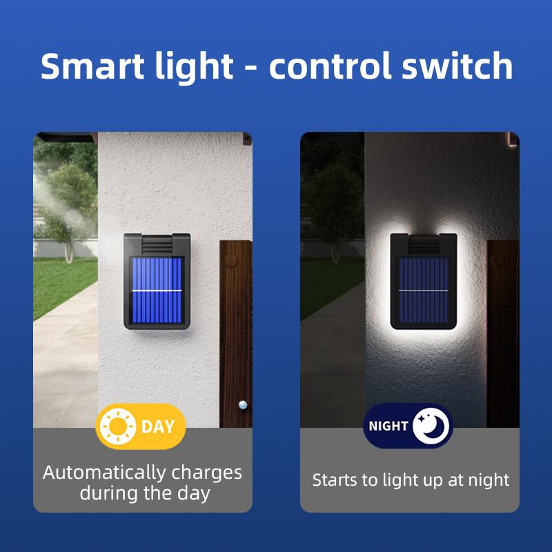 Folding Induction Solar Light with Motion Sensor for Garden Garage Patio Backyard Lighting Modern Outdoor Path Lights Wall Lamps