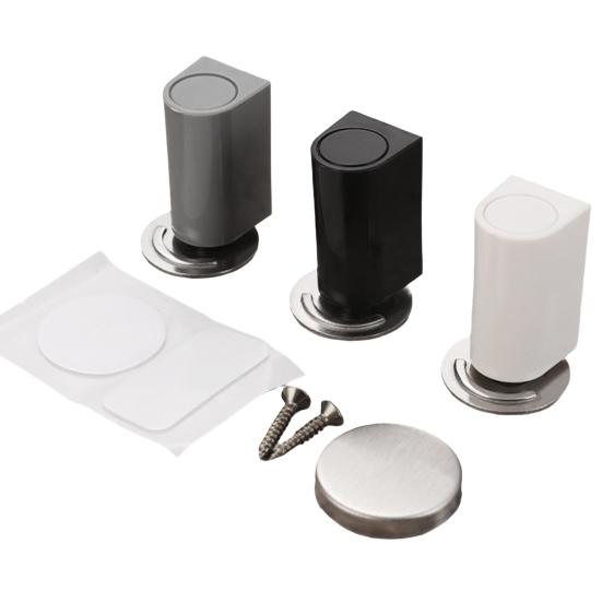 Magnetic Door Stopper Wall Protector No Drilling Anti-collision Windproof Door Catch Holder Heavy Duty Carpet Tile Concrete Wooden Floor Mount