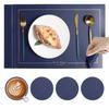 Nordic ins style square placemat waterproof and oil-proof western dining mat premium dining table mat hotel restaurant tray mat coaster