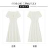Gentle Wind Waist V-neck Clavicle Fairy Dress