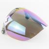 Universal Open Face Retro Helmet Visor Odorless Lens 3-snap Shield Visor Design