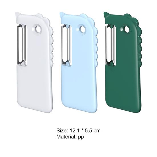 Eccellente trituratore di verdure a doppia testa per uso alimentare riutilizzabile antigraffio e antiruggine per pelapatate da ristorante