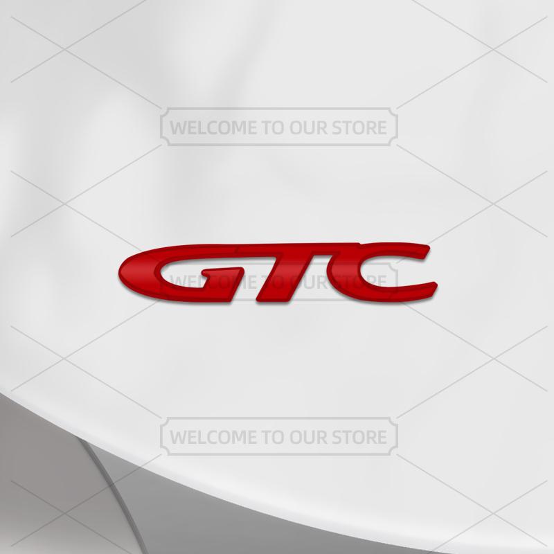 Car 3D Metal GTC Body Emblem Grille Badge Decals Auto Tail Sticker For Opel Astra Vectra Zafira Vivaro Insignia Rocks OPC Junior VS5