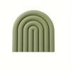 Multi-colored Cloud-shaped Coasters, Multi-functional Non-slip Heat-insulating Kitchen Mats, Silicone Tripods