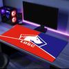 Losc Football Crest mouse pad, rubber base, esports desk mat, mouse pad for gamers and office use, gaming desk , easy to clean mat