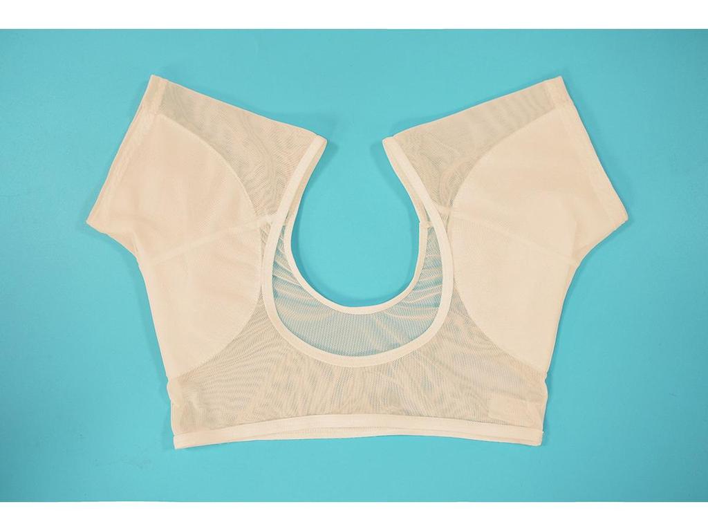 Washable Mesh Vest with Sweat-Absorbing Armpit Pads - Sweat-Proof and Lightweight