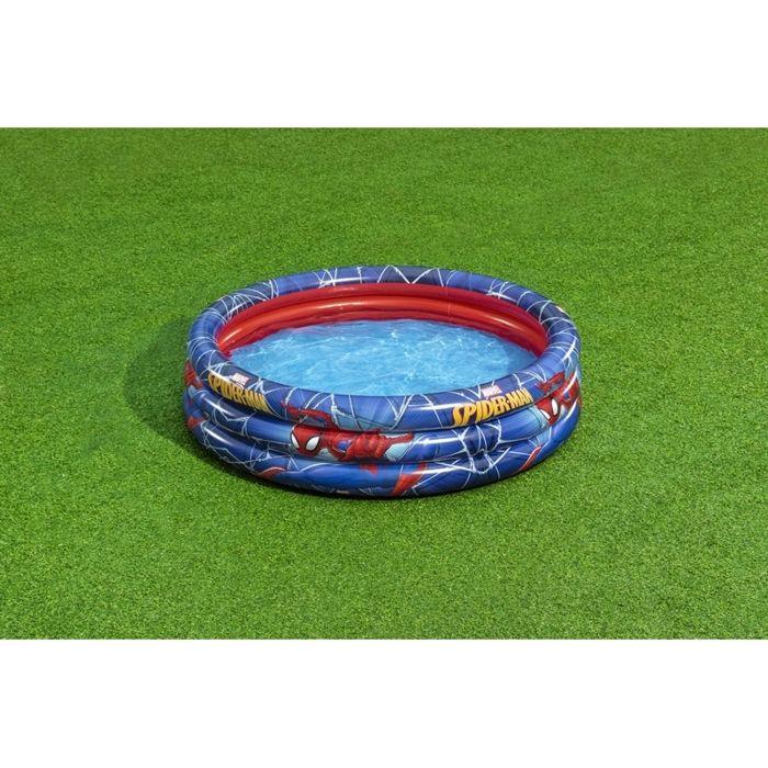 Inflatable Pool - Bestway - Spider Man - 122x30 Cm - Vinyl - For Children Over 2 Years