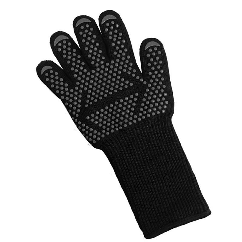 Heat-Resistant Flame Retardant Silicone BBQ Oven Gloves