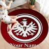 Eintracht Frankfurt Custom Name Round Area Rug,Carpet Rug for Living Room Bedroom Sofa Playroom Decor,Non-slip Floor Mat