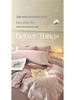 Luxury Embroidered Cotton Bedding Set: Breathable Hotel-Style Duvet Cover & Bed Sheets