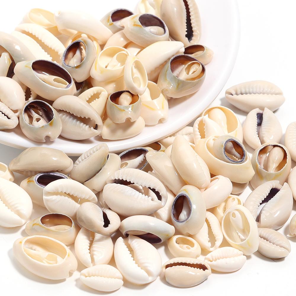 40g Perles Coquillage Blanc Multitaille Breloque Perles Espacement Libres Pour Boucles d'Oreilles Collier Fait Main DIY Fabrication de Bijoux Vente en Gros