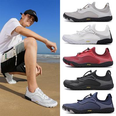 Přeshraniční rychleschnoucí boty do vody: Všestranný pětiprstý design pro outdoor, pláž, plavání, potápění, běh a fitness - unisex styl