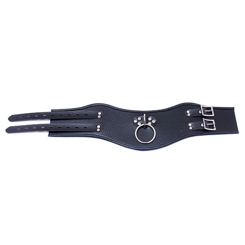 Exotic Accessories of Slave Role Play Leather Restraints Fetish Collar for Adults Sex Games Bdsm Bondage Traction Flirting