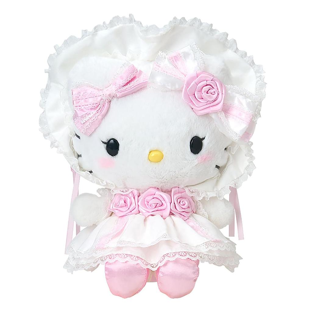 Sanrio Plush Toy (White Frill) Hello Kitty Suitable Ages 3 Up 009717