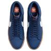 Nike Sb Zoom Blazer Mid Orange Label Navy Gum  Skateboard Shoes FJ1680-400