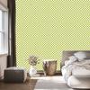 Checkerboard Wallpaper Yellow, Cream, White and Beige for Living Room and Bedroom 50x1000