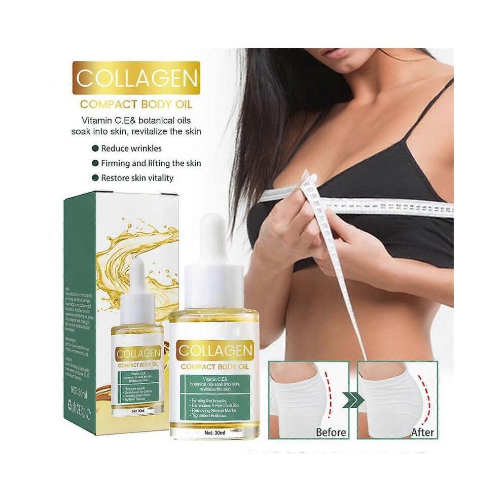 30ml Collagen Essential oil Nourishing & Hydrating Body Skin Lifting Pure Plant Extracts Organic Body Massage Care Oil Skin Care
