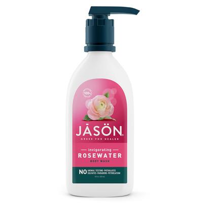 Jason Natural Products Satin Shower Body Wash Natural Glycerine & Rosewater 887 Ml